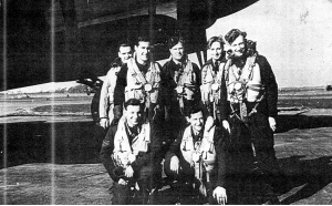 The crew in february 1945